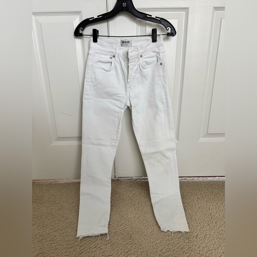 AGOLDE Sophie High Rise Skinny Crop